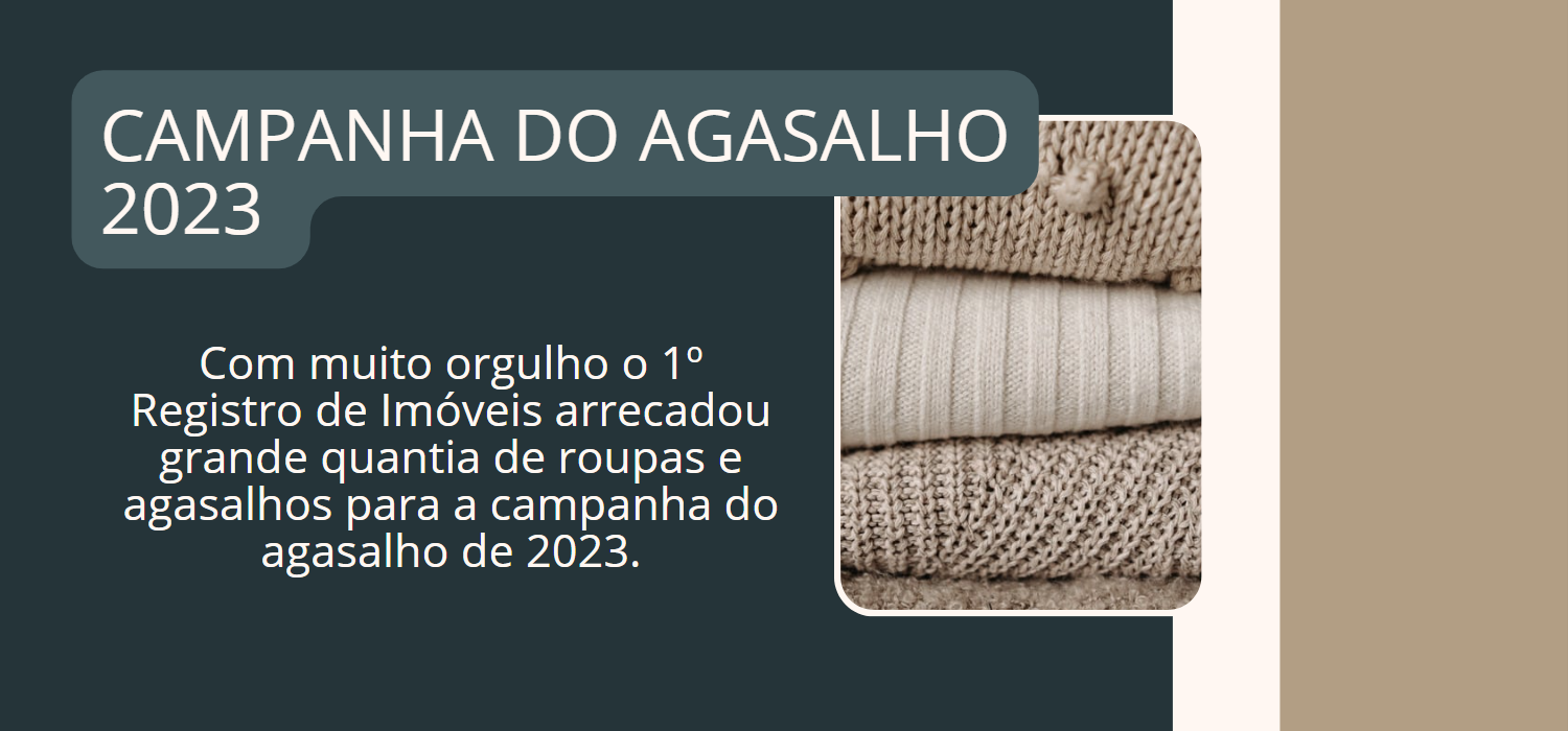 CAMPANHA DO AGASALHO 2023